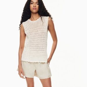 Aritzia Wilfred Peek Top in Lavender